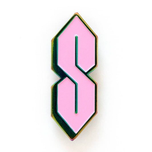 Smarty Pants Paper - Cool S Enamel Pin