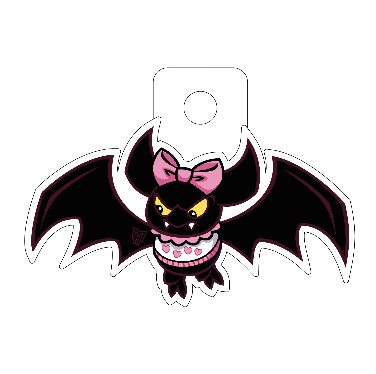 Monster High™ Count Fabulous (Bat) Vinyl Sticker
