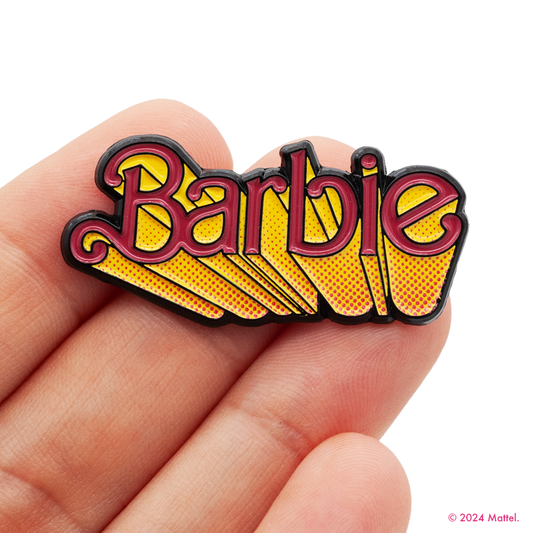 Comic Book Barbie™ Logo Enamel Pin (SDCC)