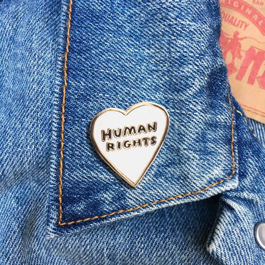 THE FOUND - Human Rights Heart Pin