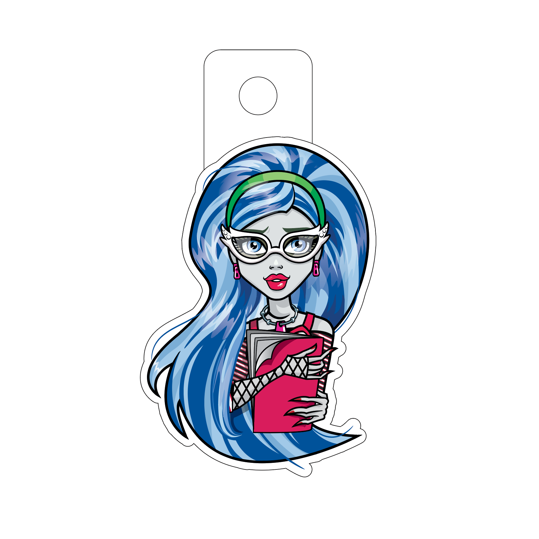 Monster High Ghoulia Yelps Vinyl Sticker