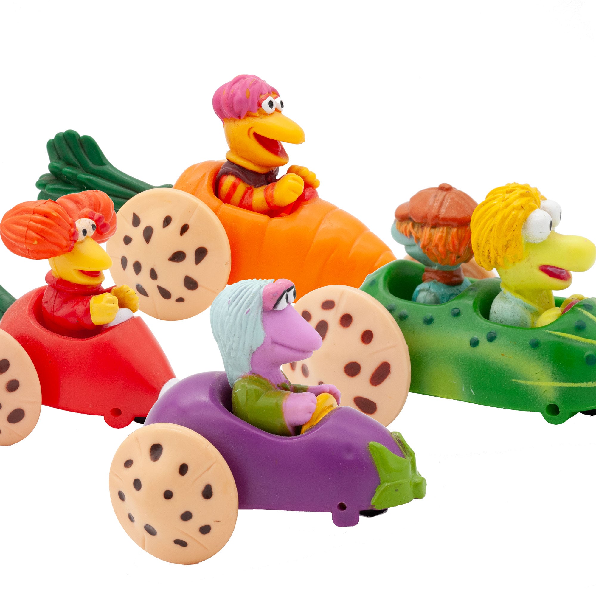 Coming in 2024: Fraggle Rock Happy Meal Car Enamel Pins Cruise into Little Shop of Pins