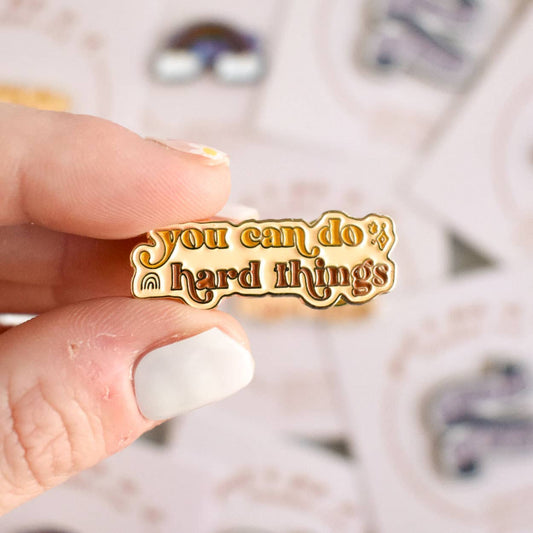 Kyn You Believe It - You Can Do Hard Things Pin