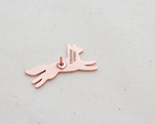 Wildship Studio - Black Wolf Enamel Pin