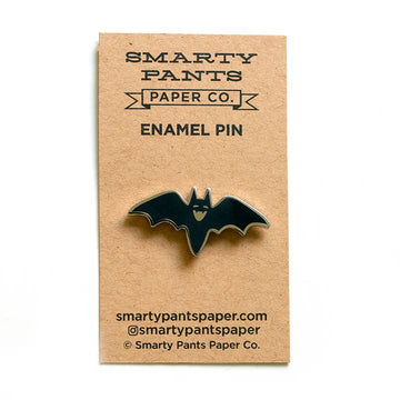 Smarty Pants Paper - Happy Bat Enamel Pin