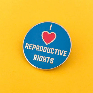 Hand Over Your Fairy Cakes - I Love Reproductive Rights - Enamel Pin