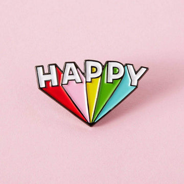 Punky Pins - Happy Soft Enamel Pin