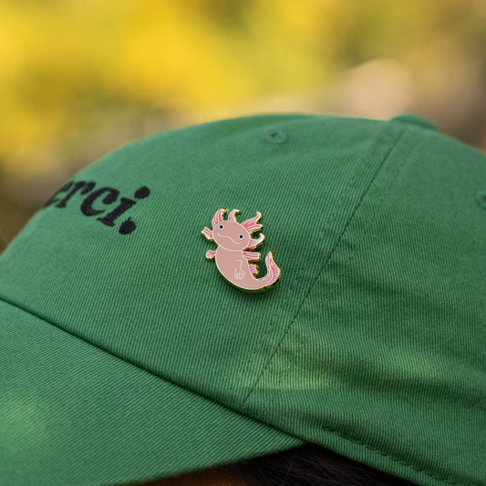 Happily Plants -  Axolotl Enamel Pin