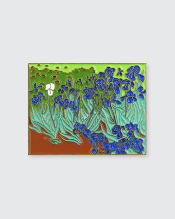 Pin Museum - Irises • Enamel Pin