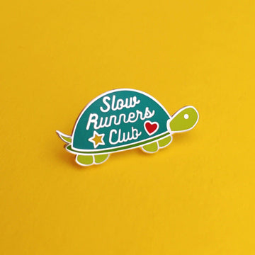 Hand Over Your Fairy Cakes - Slow Runners Club Enamel Pin