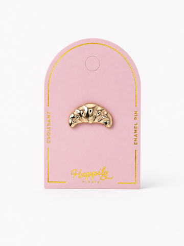 Happily Plants - Croissant Pin