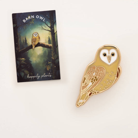 Happily Plants - Owl Pin