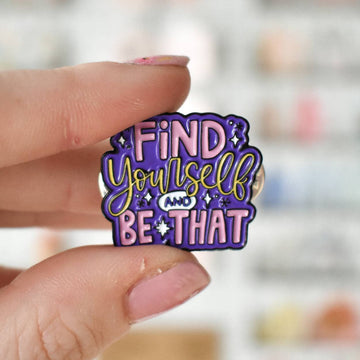 Kyn You Believe It - Find Yourself and Be That Enamel Lapel Pin | 1-in
