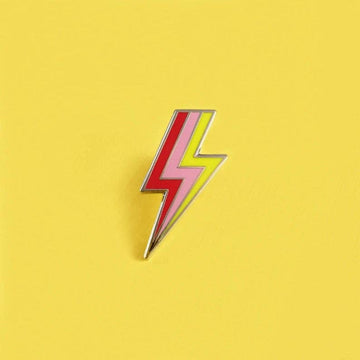 Unexpected Flair - Lightning Bolt Enamel Pin