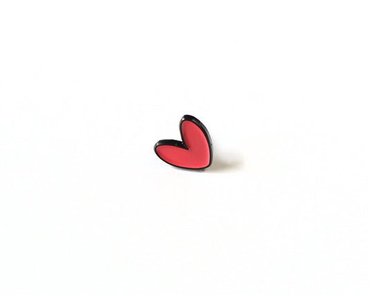RippleSplash Studio - Red Heart Enamel Pin