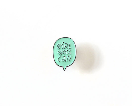 RippleSplash Studio - Girl You Can Enamel Pin