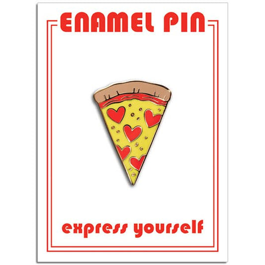 THE FOUND - Pizza Slice with Hearts Pin