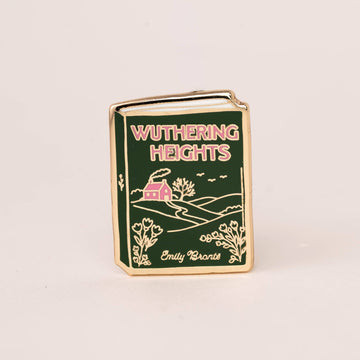 Happily Plants - Wuthering Heights Book Lovers Book Pin