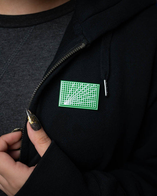 Pin Museum - Cutting Mat Enamel Pin
