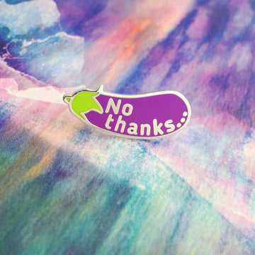 Hand Over Your Fairy Cakes - No Thanks... Enamel Pin