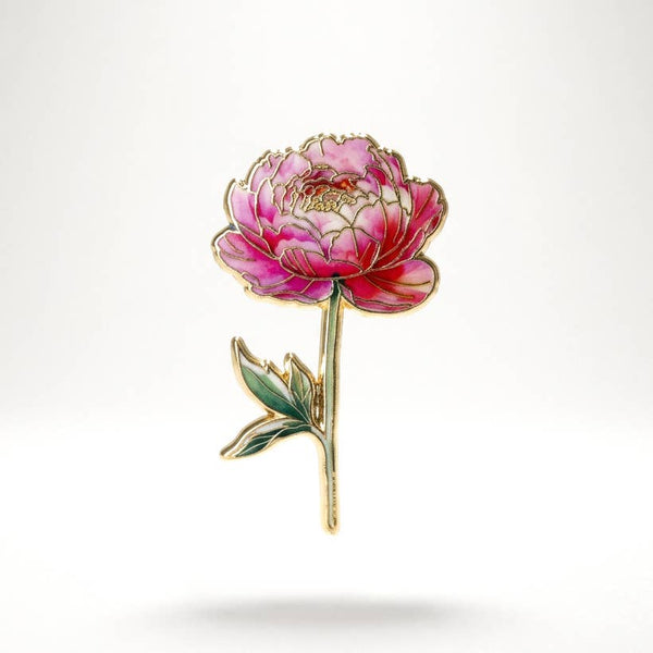 ♡peony.:*♡ Happily Plants - Peony Pin