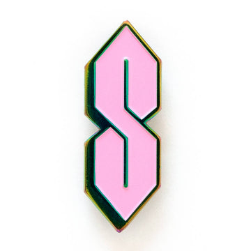 Smarty Pants Paper - Cool S Enamel Pin