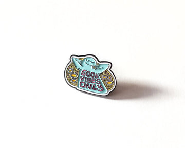 RippleSplash Studio - Good Vibes Only Enamel Pin