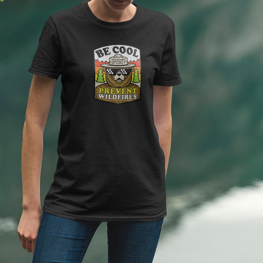 Smokey Bear “Be Cool” Short-sleeve unisex t-shirt