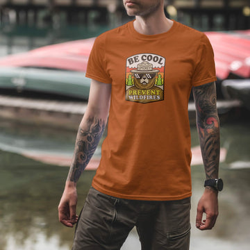Smokey Bear “Be Cool” Short-sleeve unisex t-shirt