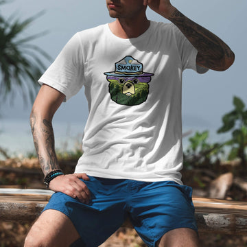 Smokey Bear “Landscape” Short-sleeve unisex t-shirt