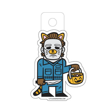 Trick or Treat Michael Vinyl Sticker