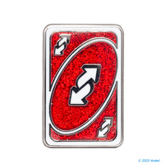 rare uno reverse card Uno Reverse Card Enamel Pin
