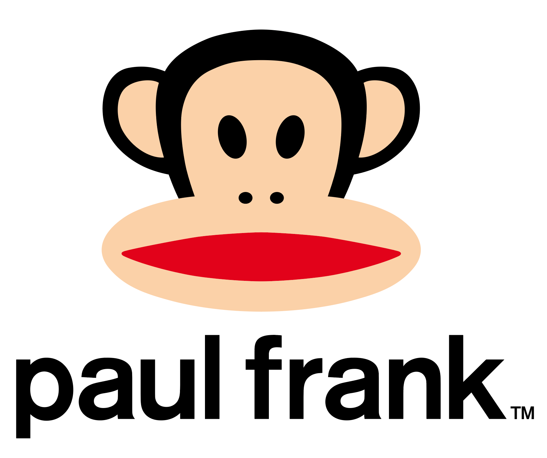 julius the monkey with Paul Frank logo on white background