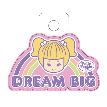 Polly Pocket Dream Big Vinyl Sticker