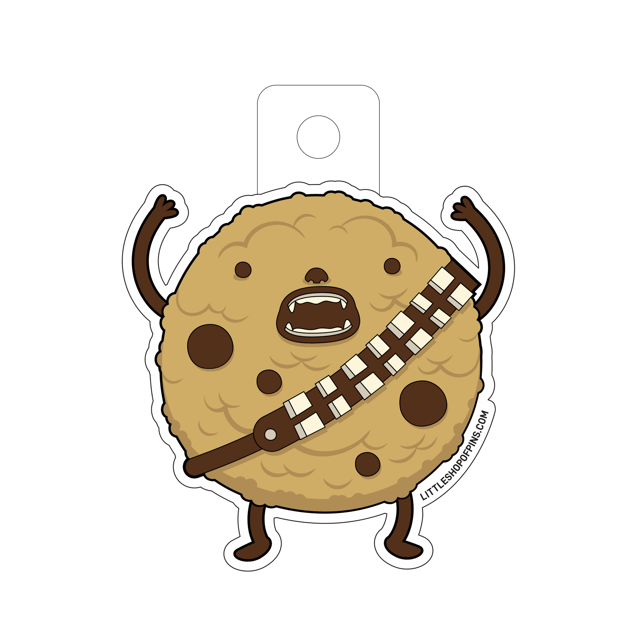 Chewie Cookie Vinyl Sticker