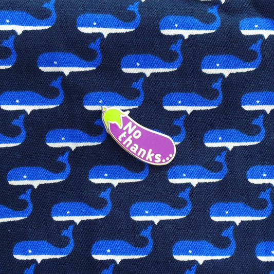 Hand Over Your Fairy Cakes - No Thanks... Enamel Pin