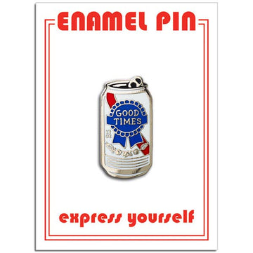 THE FOUND - PBR Good Times Beer Can Pin