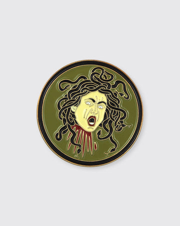 Pin Museum - Medusa (Caravaggio) Enamel Pin