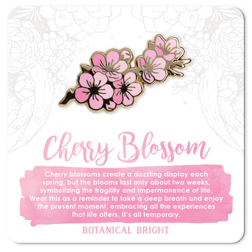 Botanical Bright - Cherry Blossom Branch Enamel Pin