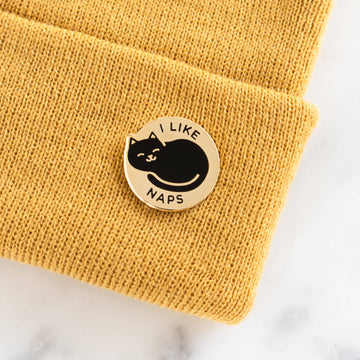 Everyday Olive - I Like Naps Pin