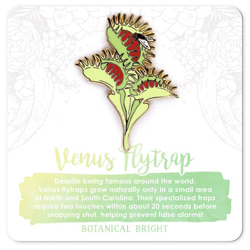 Botanical Bright - Venus Flytrap Enamel Pin