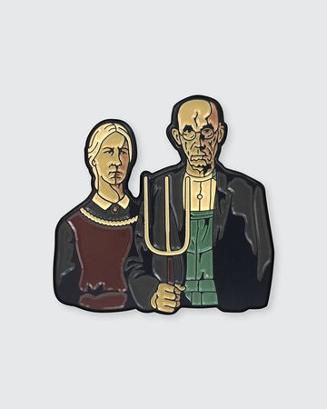 Pin Museum - American Gothic Enamel Pin