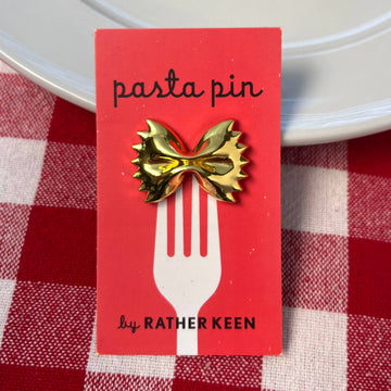 Rather Keen - Farfalle Bow Tie Pasta Pin