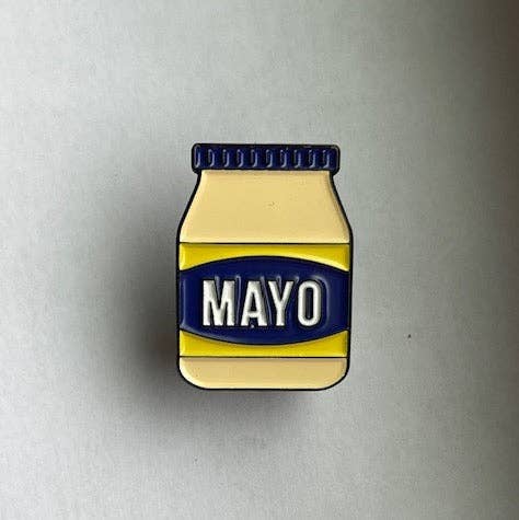 Deli Fresh Threads - Mayo Enamel Pin