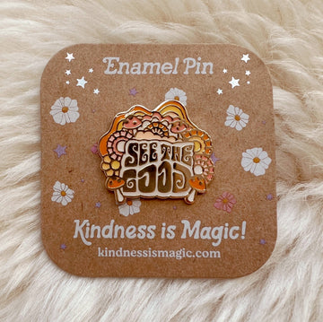 Kindness is Magic - See the Good Enamel Pin