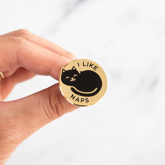 Everyday Olive - I Like Naps Pin