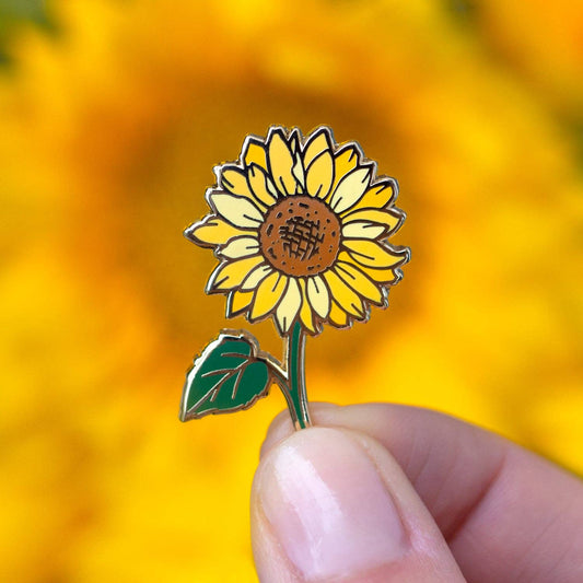 Botanical Bright - Sunflower Enamel Pin