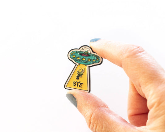 RippleSplash Studio - Bye UFO Enamel Pin