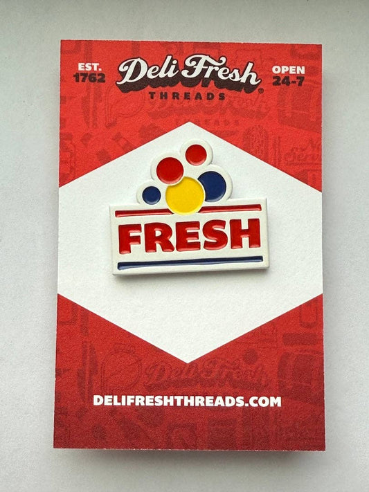 Deli Fresh Threads - Fresh Enamel Pin