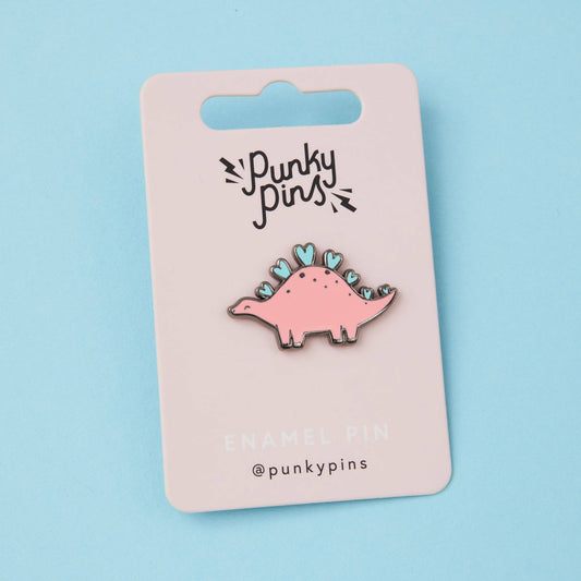 Punky Pins - Stegosaurus Enamel Pin